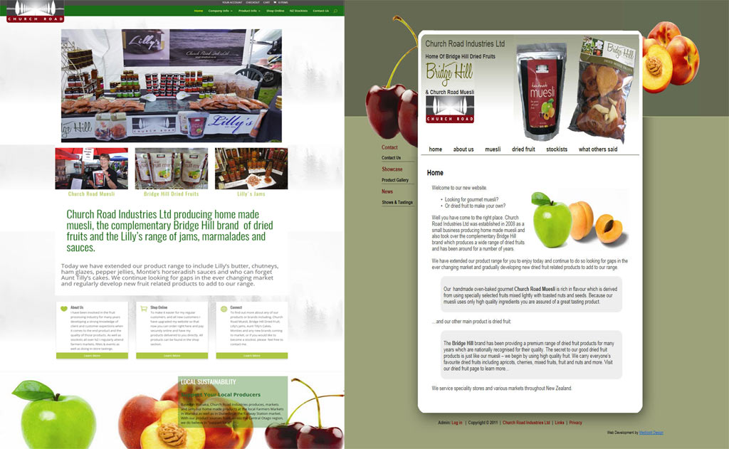 New website launched with online shop