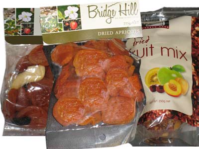 Bridge Hill Dried Fruit Products